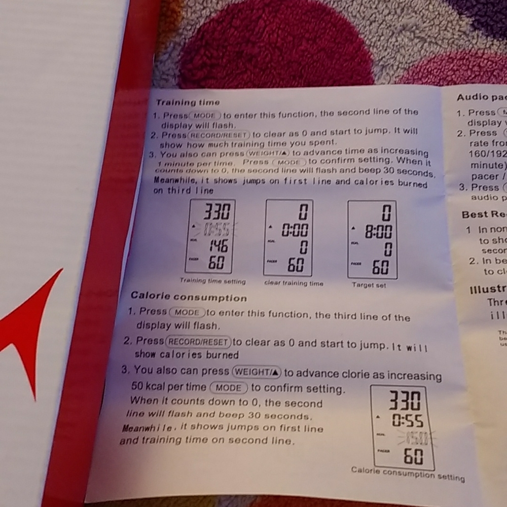 Nib Ariel Digital Jump Rope By Ge - image 5